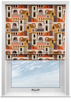 Santiago, Salsa - Roman Blind